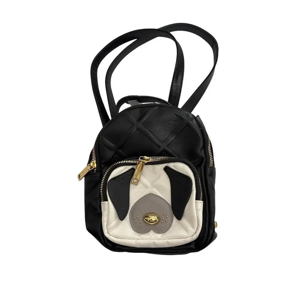 Betsey Johnson Mini Backpack Bow Bag Floral Lining